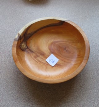 Yew dish by Dean Carter